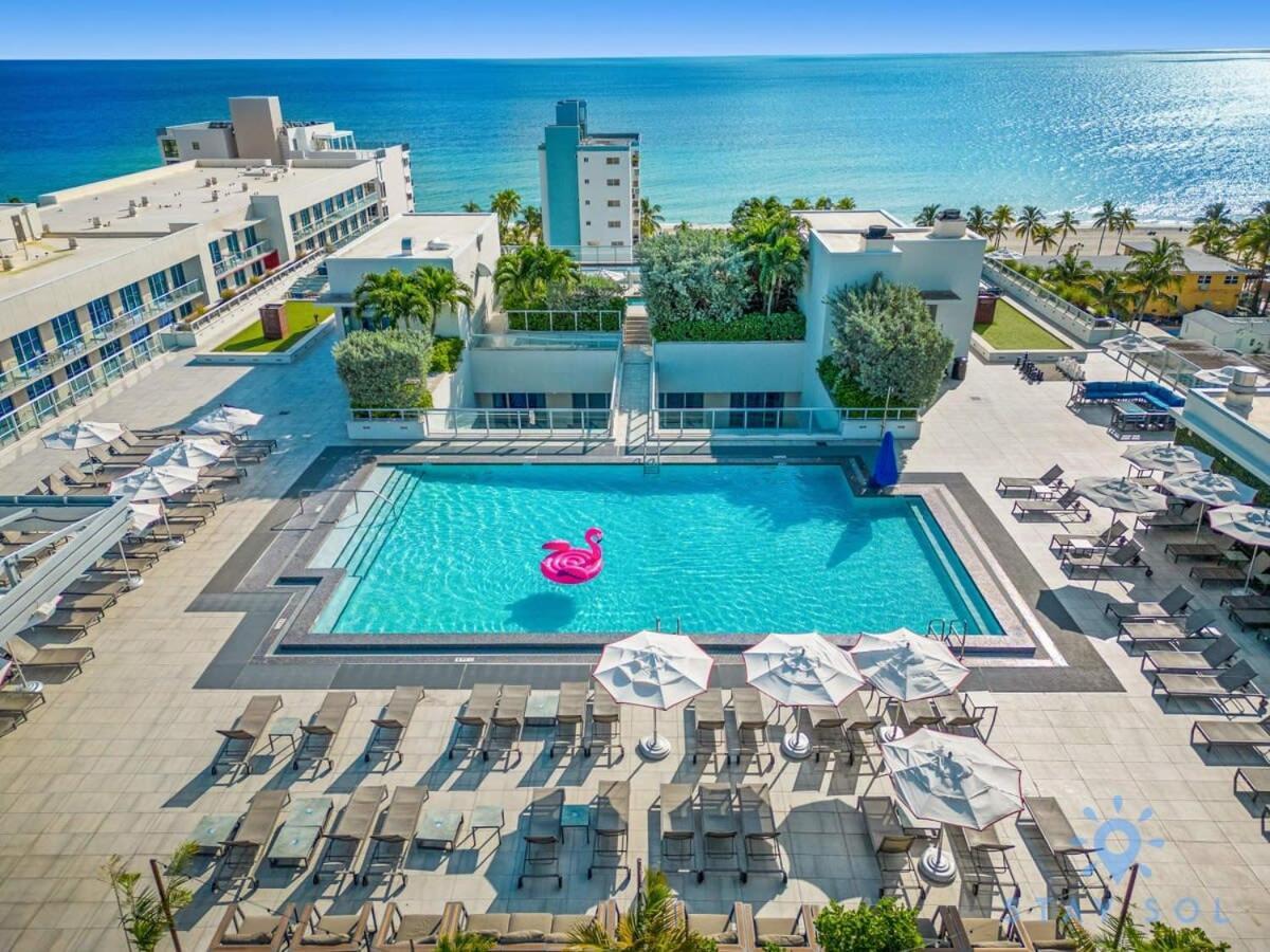Hollywood Beach Broad - Walk - Gym - Amazing Pool Экстерьер фото