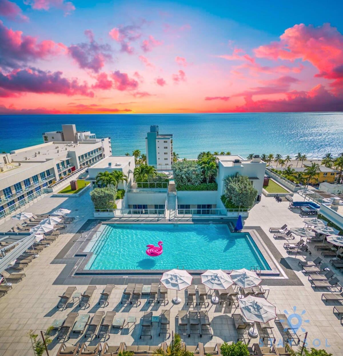Hollywood Beach Broad - Walk - Gym - Amazing Pool Экстерьер фото