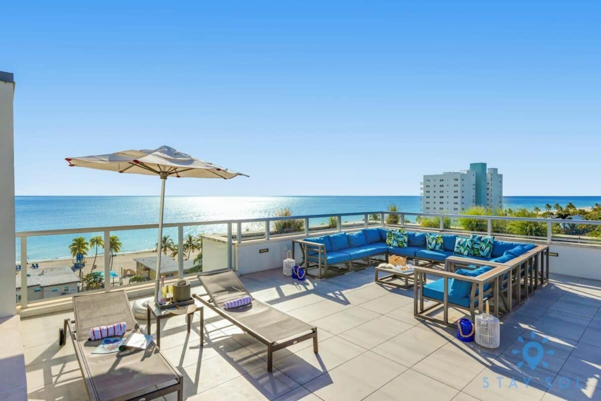 Hollywood Beach Broad - Walk - Gym - Amazing Pool Экстерьер фото
