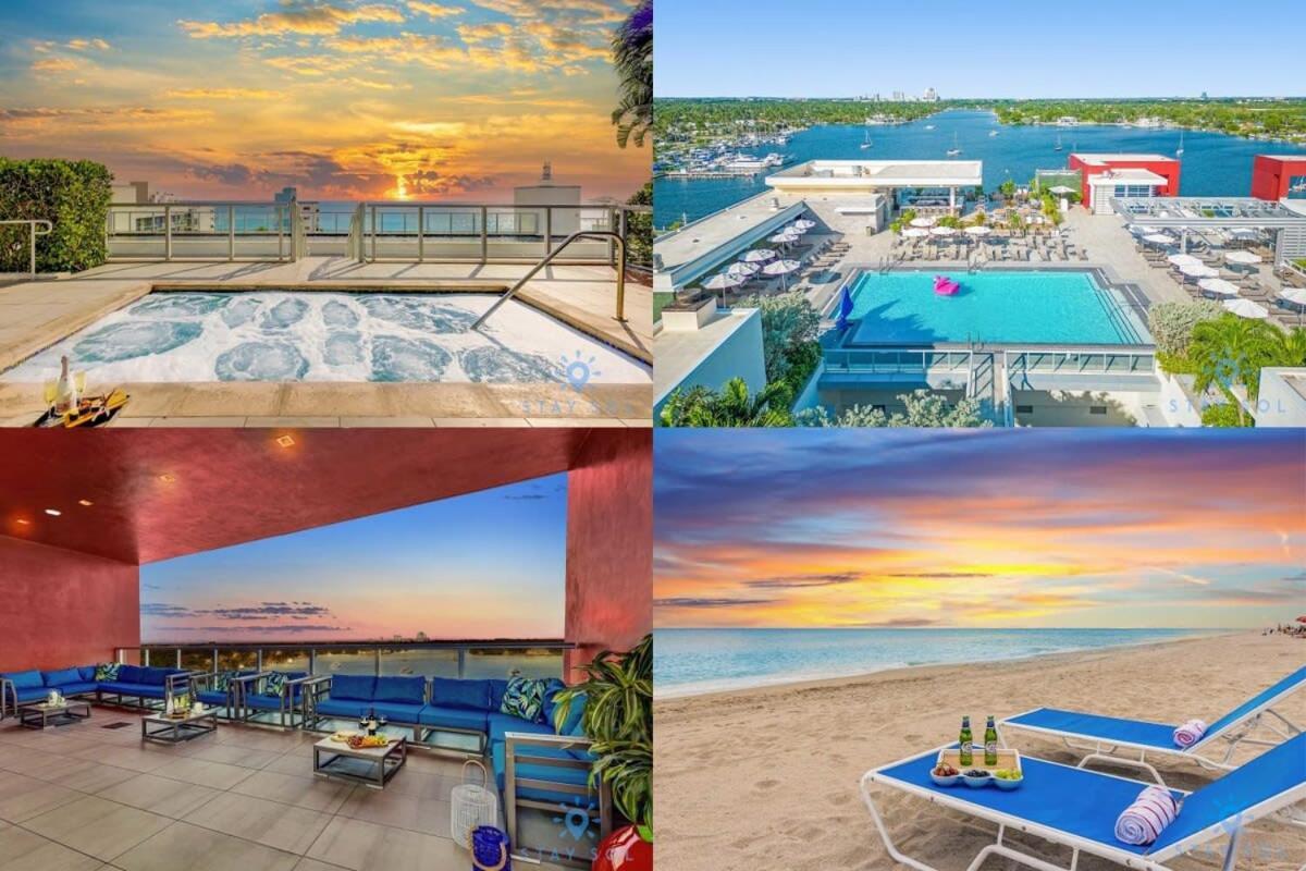 Hollywood Beach Broad - Walk - Gym - Amazing Pool Экстерьер фото